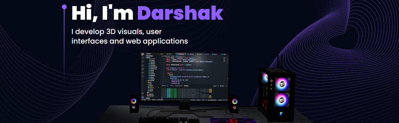 3D Developer Portfolio preview