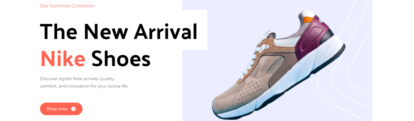 Nike Landing Page preview